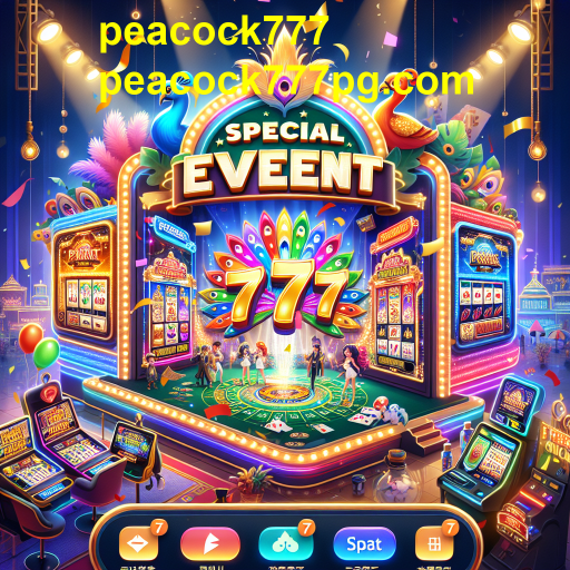 Descubra os Eventos Especiais do Peacock777: Diversão em Cada Clique!